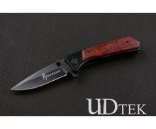 Browning 331 fast opening folding knife（black Titanium）UD402339 